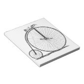 Hoge Wielerfiets Penny Farthing Notitieblok (Schuin)