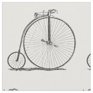 Hoge Wielerfiets Penny Farthing Stof