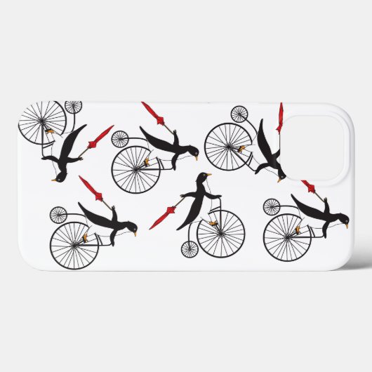 Hoge wielpinguïn - voor telefoons Case-Mate iPhone case (Achterkant (horizontaal))