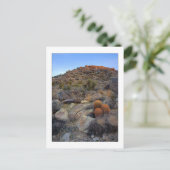 "Hoge woestijntuin" Briefkaart (Staand voorkant)