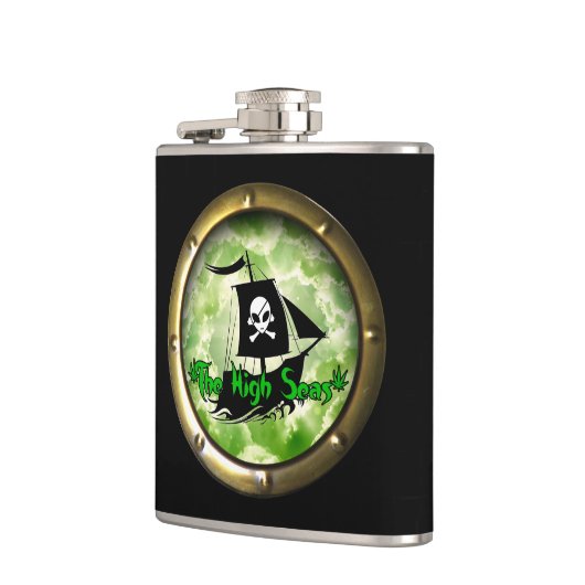 Hoge Zeeen Podcast Heupfles (Links)