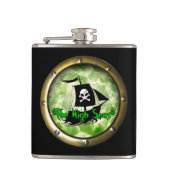 Hoge Zeeen Podcast Heupfles (Voorkant)