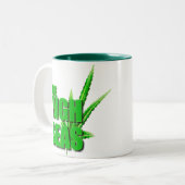 Hoge Zeeen Podcast Tweekleurige Koffiemok (Voorkant links)