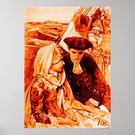 Hoge Zeeen Romance Poster (Voorkant)