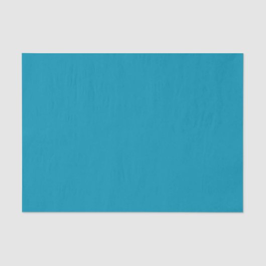 Hoge Zeeen Verzadigd Blauw Diep Rijk Aqua Solid Tissuepapier (Voorkant)