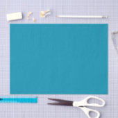 Hoge Zeeen Verzadigd Blauw Diep Rijk Aqua Solid Tissuepapier (Craft)
