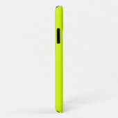 Hoge zichtbaarheid Neon Yellow Case-Mate iPhone Case (Achterkant/rechts)