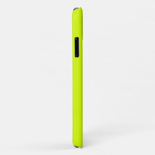Hoge zichtbaarheid Neon Yellow Case-Mate iPhone Case (Achterkant/rechts)