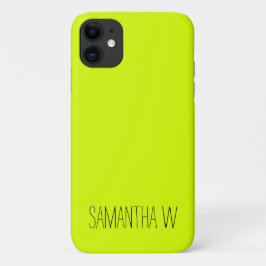 Hoge zichtbaarheid Neon Yellow Case-Mate iPhone Case