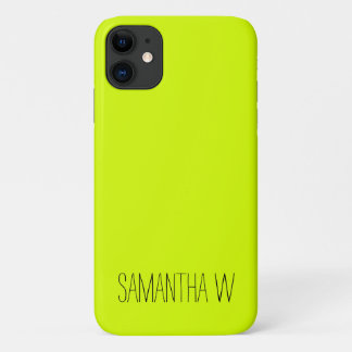 Hoge zichtbaarheid Neon Yellow Case-Mate iPhone Case