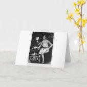 Hoge zijden en Tattoos Kaart (Gele Bloem)
