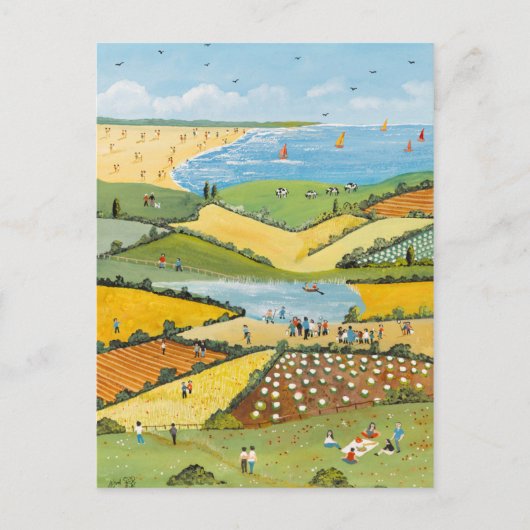 Hoge zomer 2 briefkaart (Voorkant)