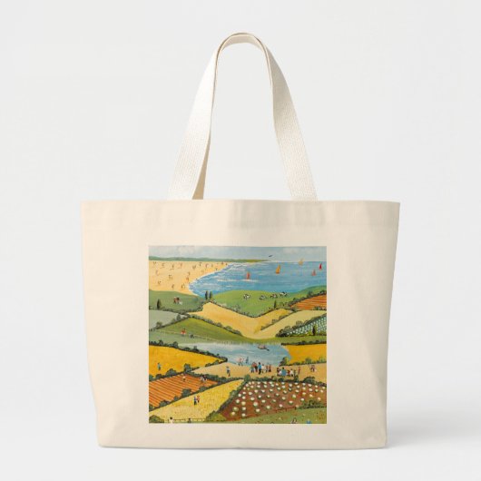 Hoge zomer 2 grote tote bag (Voorkant)