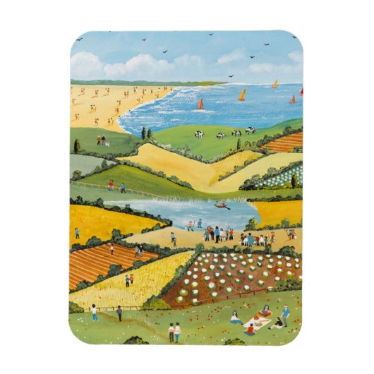 Hoge zomer 2 magneet (Verticaal)