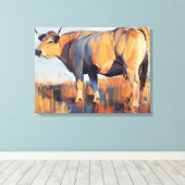 Hoge zomer canvas afdruk (Insitu (Houten vloer))