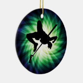 hogedruksilhouet; koel keramisch ornament (Rechts)