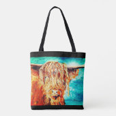 Hogeland Cow Painting - Tas (Achterkant)