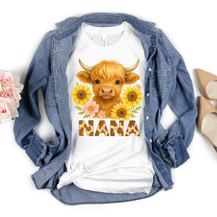 Hogeland Koe Nana Oma Landelijk Trendy T-shirt