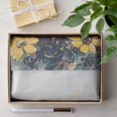 Hogendonk Koe Aquarel Tissuepapier Gele Bloem (Geschenk)