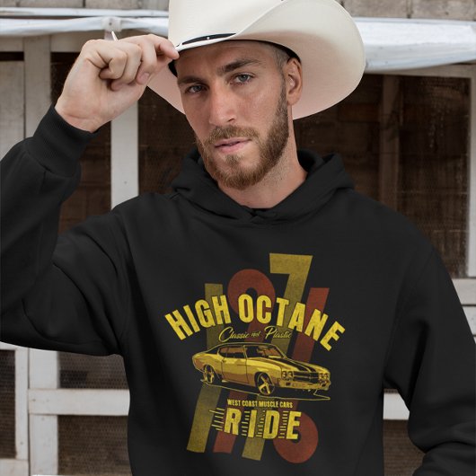 Hogeoctaanspierwagen westkust hoodie