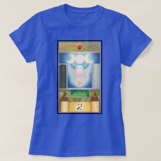 Hogepriesteres sleutel 2 t-shirt (Design voorkant)