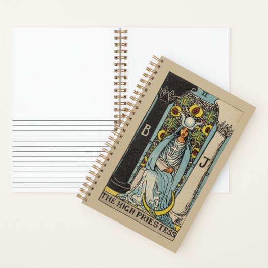 Hogepriesteres Tarot Journal Notitieboek (Binnen)