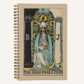 Hogepriesteres Tarot Journal Notitieboek (Voorkant)