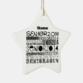 Hoger 2014 - (Personaliseren) - Mirror Orna opnieu Keramisch Ornament (Rechts)