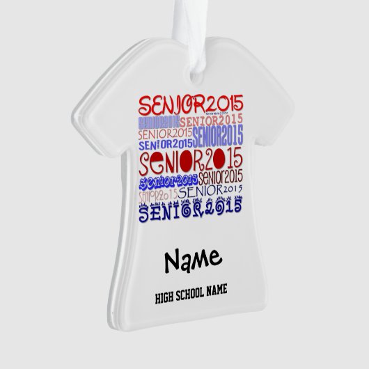 Hoger 2015 - Mirror-versiering opnieuw bekijken Ornament (voorkant)