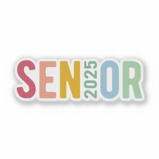 Hoger 2025 sticker (Voorkant)