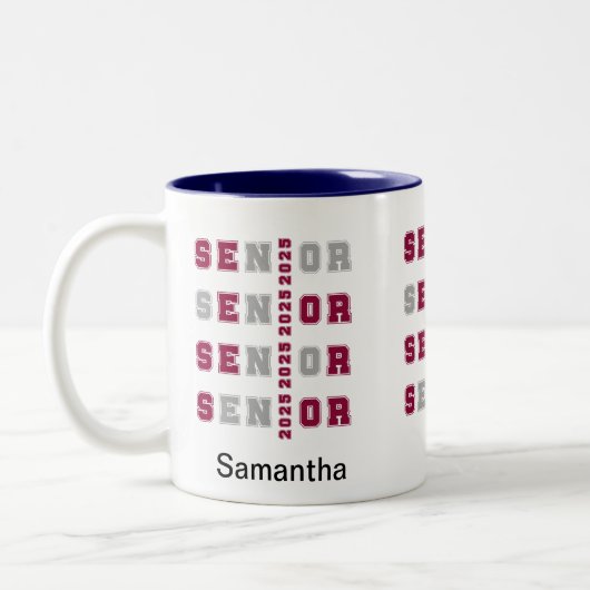 Hoger 2025 tweekleurige koffiemok (Links)