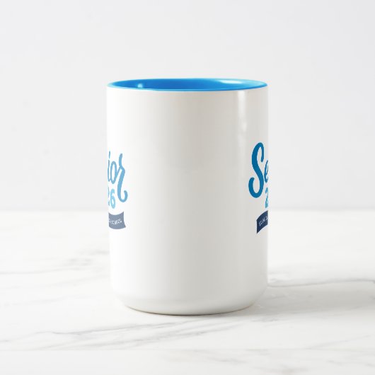 Hoger 2026 tweekleurige koffiemok (Center)