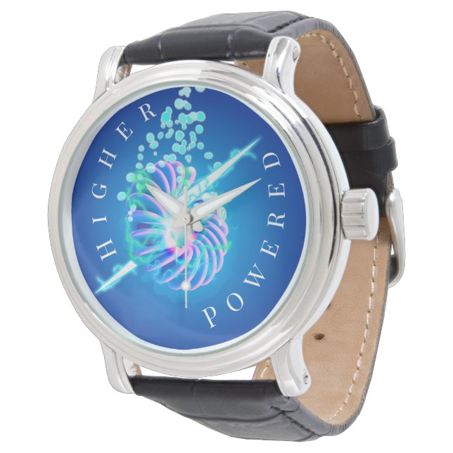 Hoger aangedreven Blue Inspiration Premium Horloge (Gekanteld)