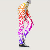 Hoger afdrukken leggings (Rechts)