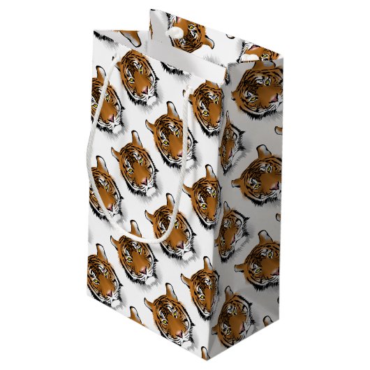 Hoger afdrukontwerp klein cadeauzakje (Achterkant Gekanteld)