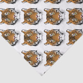 Hoger afdrukontwerp tissuepapier (Detail)