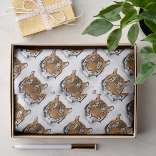 Hoger afdrukontwerp tissuepapier (Geschenk)