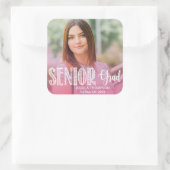 Hoger Afstudeerder | foto Geslaagd feest sticker (Tas)