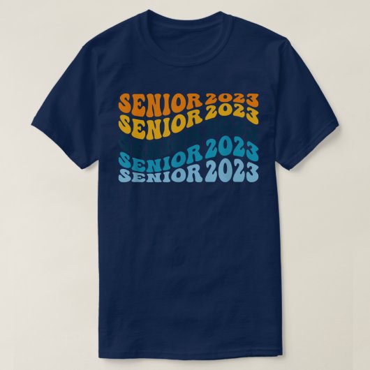 Hoger Afstuderen 2023 Mijn laatste eerste dag van T-shirt (Design voorkant)
