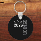 Hoger Afstuderen 2026 Mijn laatste eerste dag van  Sleutelhanger (Voorkant)