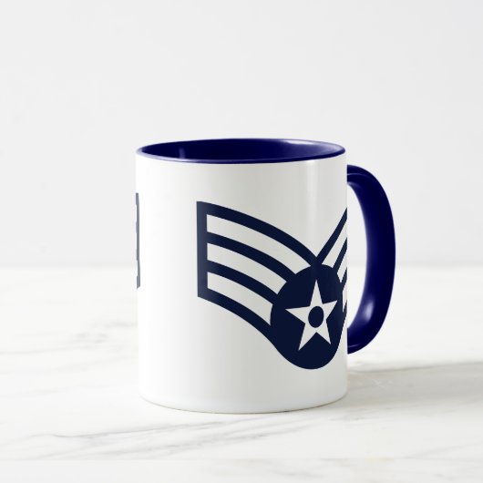 Hoger Airman E-4 Mok (Voorkant rechts)