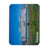 Hoger Belvedere paleis in Wenen, Oostenrijk Magneet (Verticaal)