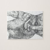 Hoger Cub-pen en -inkt Legpuzzel (Horizontaal)