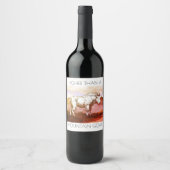 Hoger dan een berg geit wijn etiketten (Voorkant)