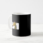 Hoger dan giraffe koffiemok (Voorkant links)