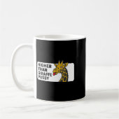 Hoger dan giraffe koffiemok (Links)