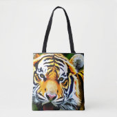 Hoger dier tote bag (Voorkant)