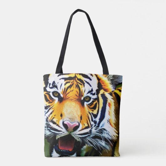 Hoger dier tote bag (Achterkant)