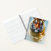 Hoger gezichtsschilderij - Opvallend natuurschilde Notitieboek (Binnen)