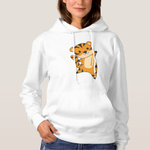 Hoger grote katteverkuildieren voor kinderen hoodie